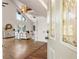 Bright and airy living room featuring hardwood floors and modern decor at 1875 Bernice Dr, Cumming, GA 30041