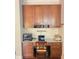 Built in desk and cabinet space to create an organized and functional home office at 1185 Gallatin Way, Suwanee, GA 30024