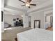 This large primary bedroom includes space for work and grooming with a Primary bath just steps away at 211 Aspen Valley Ln, Dallas, GA 30157