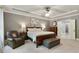 Main bedroom features include a sitting area, artwork, tray ceilings, and an ensuite bathroom at 4383 Capstone Ne Ct, Roswell, GA 30075