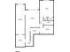 Layout of the basement with storage and room dimensions at 4383 Capstone Ne Ct, Roswell, GA 30075