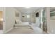 Bright and airy bedroom with hardwood floors and large window at 4383 Capstone Ne Ct, Roswell, GA 30075