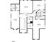 Upstairs floorplan featuring bedrooms, baths and bonus room at 4383 Capstone Ne Ct, Roswell, GA 30075