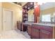 A beautifully appointed bathroom features granite countertops and custom cabinetry at 270 Annelise Park Dr, Fayetteville, GA 30214