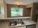 Kitchen features dual stainless steel sinks, laminate counters, and a sunny window at 2705 Rhoanoke Dr, Duluth, GA 30096