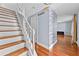 Stairwell to the living area at 4608 Rosemear Ct, Norcross, GA 30093