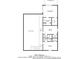 Detailed second floor plan showcasing the layout of this 3020 sq ft home, highlighting the room sizes and connections at 605 Ga 120 Hwy, Roswell, GA 30075
