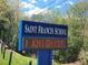 Saint Francis School sign displaying the school's name and 'Go Knights!' message at 605 Ga 120 Hwy, Roswell, GA 30075