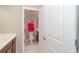 Bathroom with bright towels and vanity at 2720 Garonne Way, Cumming, GA 30041