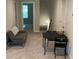 Finished basement with carpeting offers additional space for entertaining and relaxing at 100 Ruby Ln, Mcdonough, GA 30252