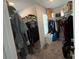 Walk-in closet with organized shelving and ample storage space for clothing and accessories at 7621 Gray Pointe Dr, Lithonia, GA 30058