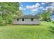 Lush backyard with a grassy lawn and trees in the background for outdoor enjoyment at 4384 Raven Valley Ct, Decatur, GA 30035