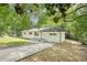 Charming painted brick home with a well-maintained lawn and mature trees at 5729 Jefferson Ave, Forest Park, GA 30297