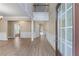 Open foyer featuring high ceilings, hardwood floors, and elegant architectural details and white trim at 971 Reap Lane, Lawrenceville, GA 30043