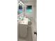 Bathroom featuring white tile, updated vanity, toilet, and modern fixtures at 4246 Chestnut Grove Ln, Austell, GA 30106