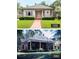 Exterior elevation comparison showing the present and original exterior design of home at 668 Peeples Sw St, Atlanta, GA 30310