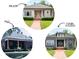 Exterior elevation comparison showing the present, past and future exterior design of home at 668 Peeples Sw St, Atlanta, GA 30310