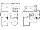 Detailed floor plan showcasing the layout of the house with dimensions of each room and total square footage at 668 Peeples Sw St, Atlanta, GA 30310