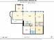 Basement floor plan with recreation room, utility room, bathroom, and den at 120 Burford Holw, Alpharetta, GA 30022