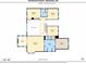 Second floor featuring primary suite, bedrooms, bathrooms and den with a fireplace at 120 Burford Holw, Alpharetta, GA 30022