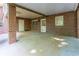 Spacious covered patio with brick columns and exterior doors at 335 Cameron Ridge Dr, Atlanta, GA 30328