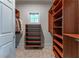 Spacious walk-in closet with built-in shelving and ample storage at 335 Cameron Ridge Dr, Atlanta, GA 30328