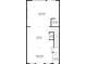 Floor plan featuring a living room, half bath, kitchen, dining room, pantry, and foyer at 3982 Carver Cir, Doraville, GA 30360