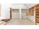 Large walk-in closet offers extensive organization with built-in shelving and hanging rods at 4649 Equestrian Way, Atlanta, GA 30338