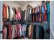 Spacious walk-in closet featuring extensive shelving and hanging space at 62 Presley Farm Pkwy, Rockmart, GA 30153