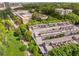 A high angle view of a multi-Gathering building surrounded by trees, showcasing its unique architectural design at 821 Ralph Mcgill Ne Blvd # 2113, Atlanta, GA 30306