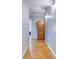 Finished basement hallway with custom cabinet at 2334 Fisher Dr, Loganville, GA 30052