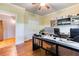 Bright home office with ceiling fan and built in storage at 2334 Fisher Dr, Loganville, GA 30052