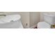 Bathroom features a unique vessel sink and modern toilet at 3089 Ranlo Dr, Atlanta, GA 30340