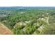 Wide aerial view showcasing homes nestled in a vibrant, tree-filled landscape at 5652 Burruss Rd, Cumming, GA 30028