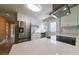 Bright kitchen featuring white cabinetry, stainless steel appliances, and updated countertop at 788 Fayetteville Se Rd, Atlanta, GA 30316