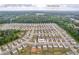 Areal view of Loganville, GA, highlighting a neighborhood with similar single-Gathering homes near Stone Mountain at 3828 Ramsay Pass, Loganville, GA 30052