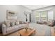 Inviting living room with natural light, neutral tones, and comfortable seating arrangement at 6297 Polar Fox Ct, Riverdale, GA 30296