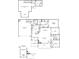 Detailed floor plan showcasing the layout of the home, including room dimensions and garage space at 1001 Calypso Way # 1001, Cumming, GA 30040