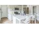 Modern kitchen with stainless appliances, marble countertops, and a convenient island with seating at 2621 Oldknow Nw Dr, Atlanta, GA 30318
