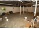 Unfinished basement with exposed ceiling at 2751 Colonial Dr, College Park, GA 30337