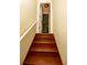 View up staircase to the main floor at 2751 Colonial Dr, College Park, GA 30337