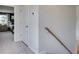 Hallway and staircase leading to the bedroom at 516 Altamaha Ct, Locust Grove, GA 30248