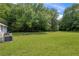 Expansive backyard showcasing lush green grass and offering endless possibilities for outdoor activities and relaxation at 405 Emory St, Oxford, GA 30054