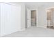 Bedroom with closet and bathroom access at 855 Madison Chase Way, Lawrenceville, GA 30045