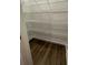 Pantry with wire shelving and wood flooring at 222 Silvercrest Dr, Acworth, GA 30101