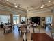 Spacious common area features elegant seating, tasteful decor, and abundant natural light at 1802 Bonica Xing # 1802, Cumming, GA 30040