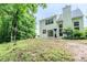 View of backyard with a wooden deck at 2022 Maple Ridge Nw Dr, Acworth, GA 30101
