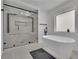 Modern bathroom design highlighting a soaking tub and glass-enclosed shower at 3165 Brookview Dr, Marietta, GA 30068