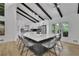 Large kitchen island with seating and modern finishes at 3165 Brookview Dr, Marietta, GA 30068