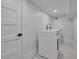 Well-lit laundry room with washer and dryer for easy chores at 3165 Brookview Dr, Marietta, GA 30068